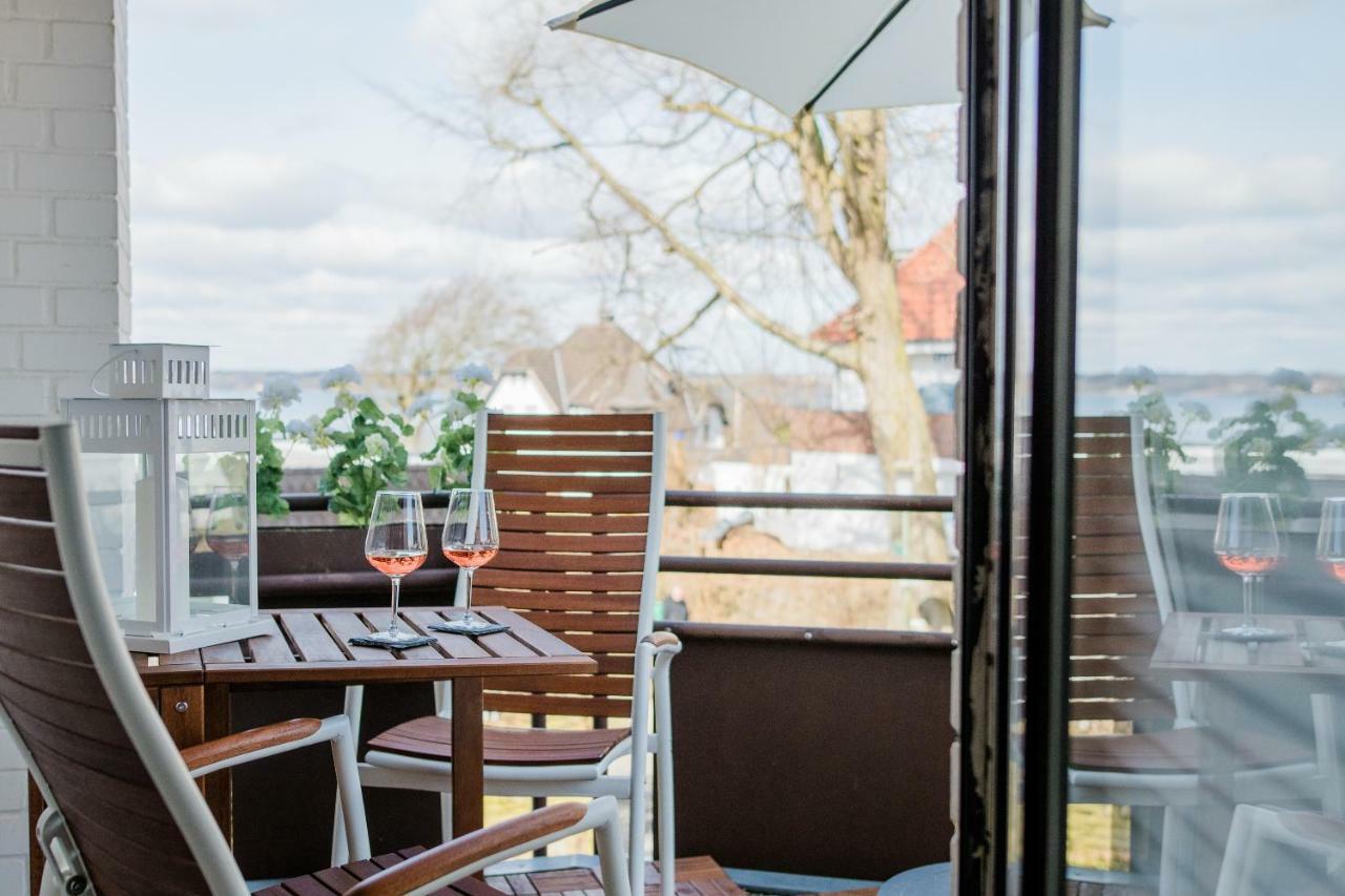 Ostseeblick Appartement Glücksburg Buitenkant foto